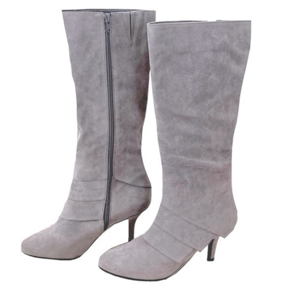 NEW! Suede Knee High Fashion Boots! - Picture 1 of 4